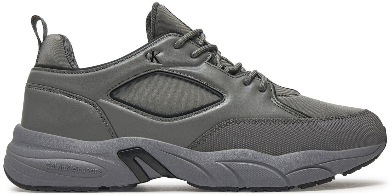 Calvin Klein Sneakers Retro Tennis Low Laceup Mtl grey