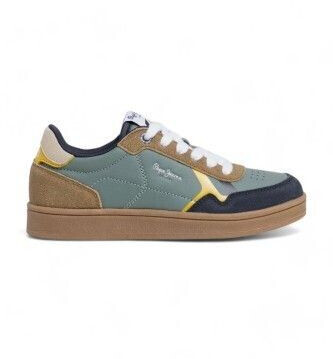 Pepe Jeans Player Classic B blue leather shoes PBS00004
