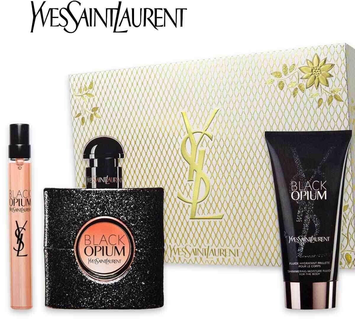 Yves Saint Laurent Black Opium Gift Set (EdP 50ml + EdP 10ml + BL 50ml)