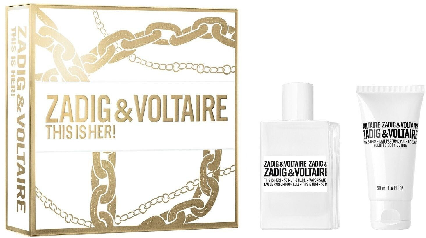 Zadig & Voltaire This is Her! (EdP 50ml + BL 50ml)