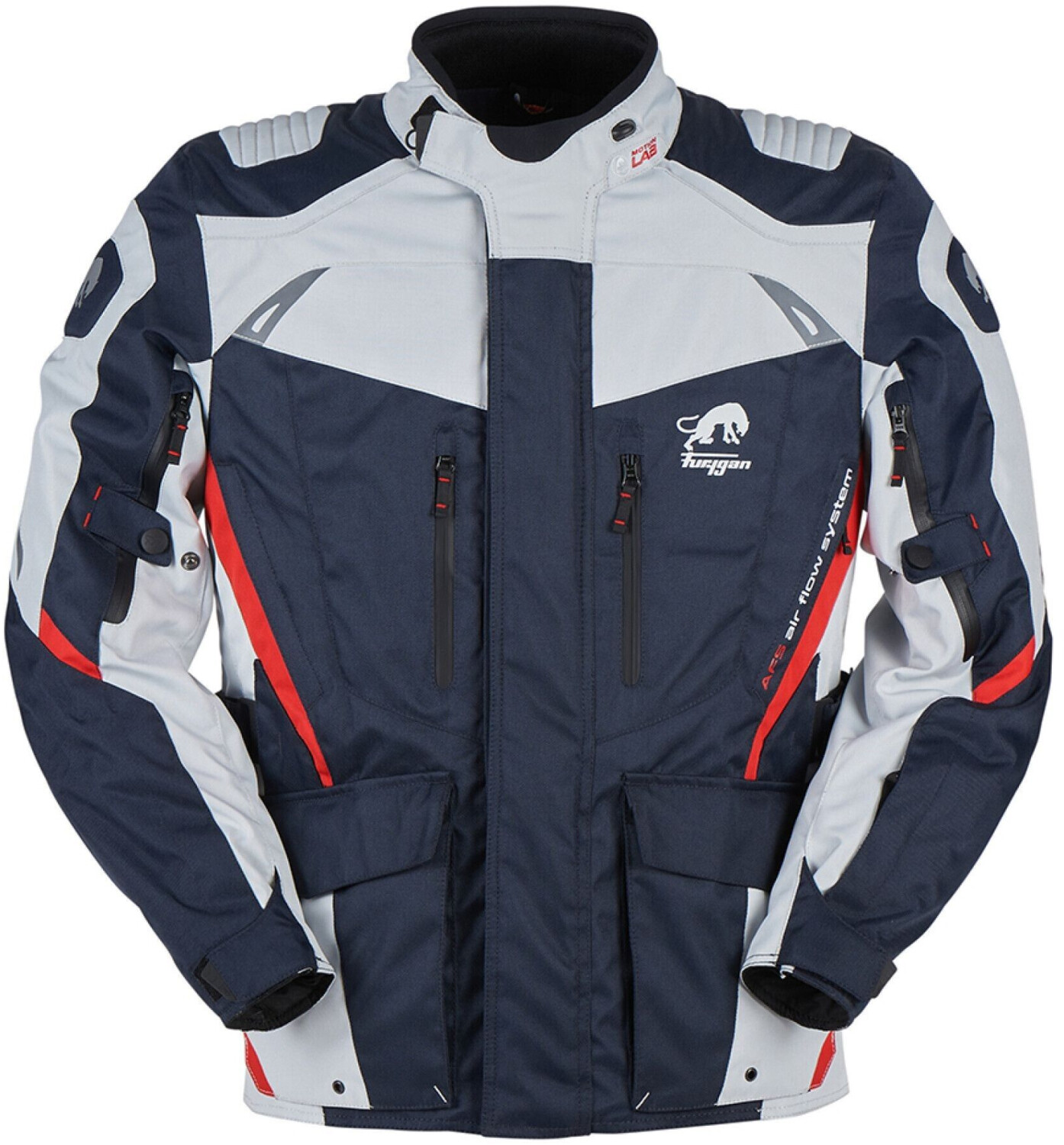 Furygan Blouson Apalaches Evo bleu/gris/rouge