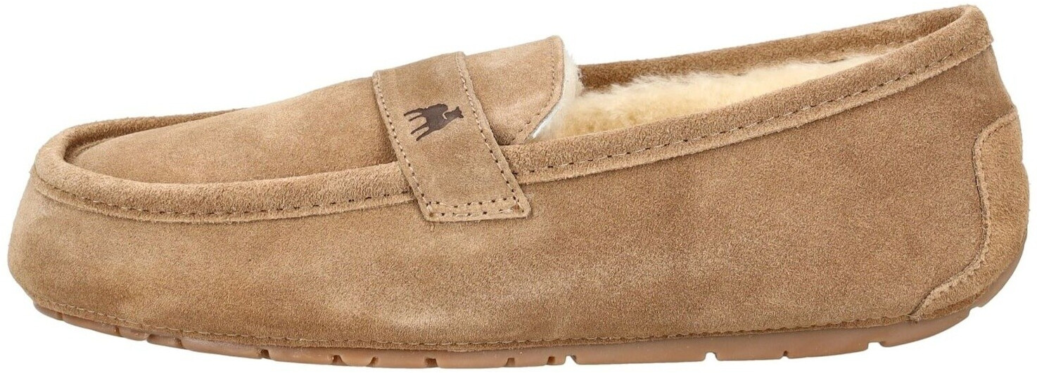 Shepherd Slipper brown flat heel