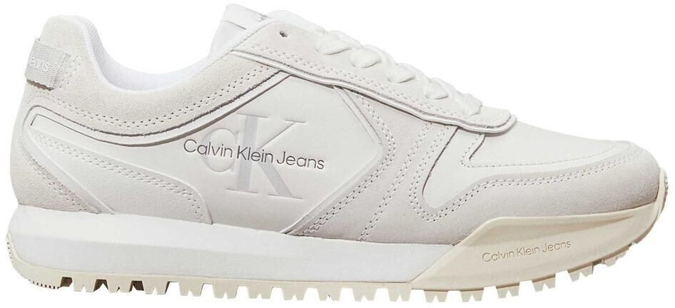 Calvin Klein Toothy Runner Irregular Women's Sneaker snow white