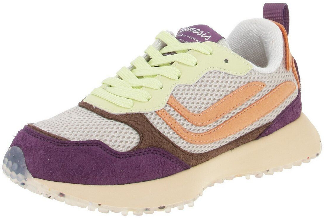 Genesis Footwear G-Marathon Multi Mesh Hairy Lime Amethyst Apricot