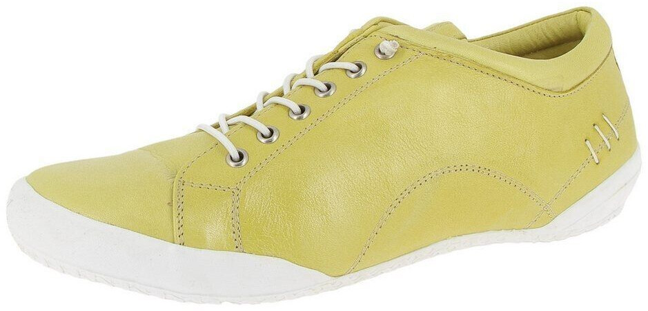 Andrea Conti Women's lace-up sneaker limone