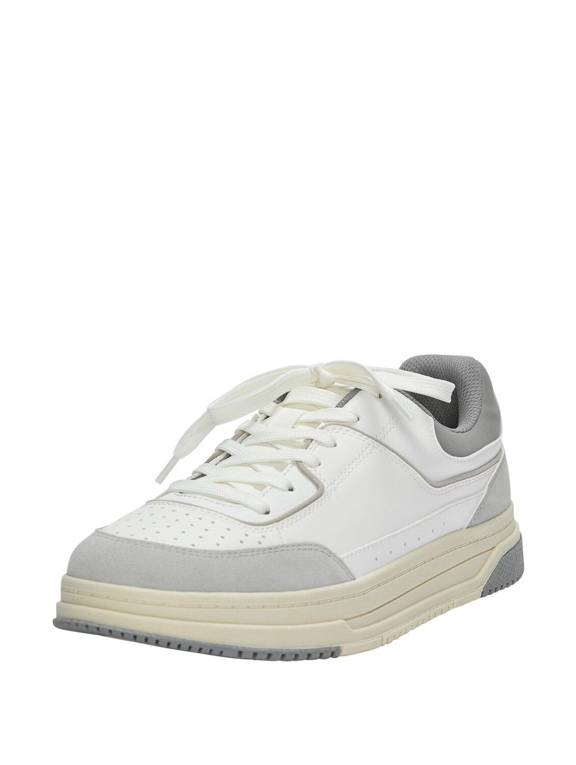 Pull&Bear Sneaker grey white 20980566