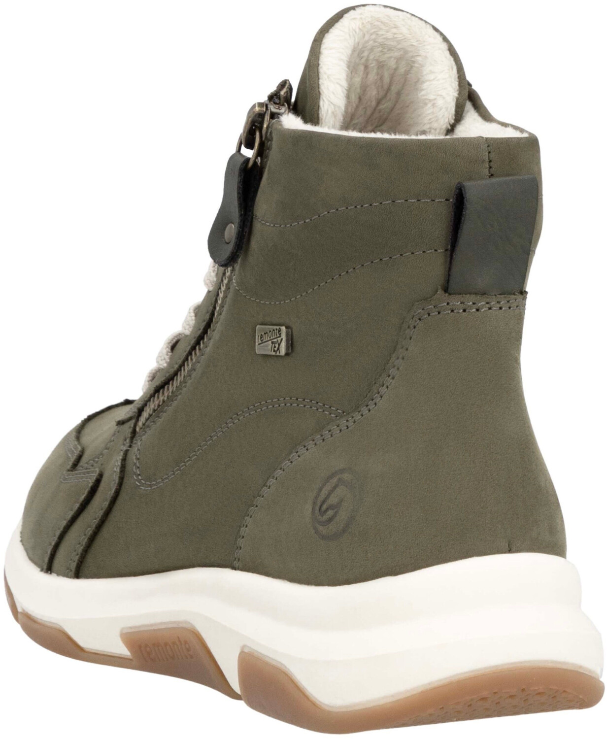 Remonte Dorndorf Wedge Sneaker High-Top Sneaker Lace-up Shoe khaki