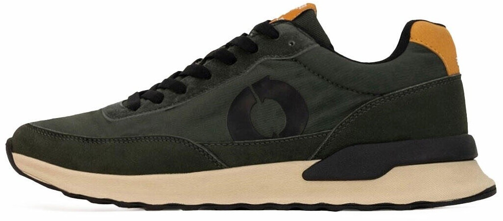 Ecoalf Conde cycling shoes dark green orange