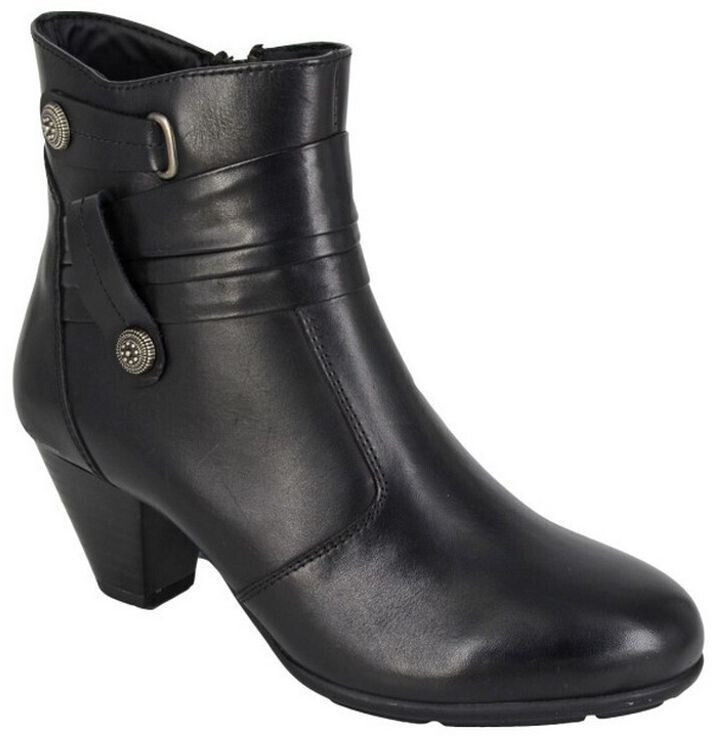 Cipriata Claretta Memory Foam Women's Casual Leather Fashion black
