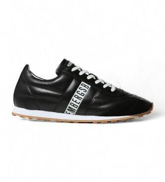 Bikkembergs Leather Football Sneakers black 19137-CP
