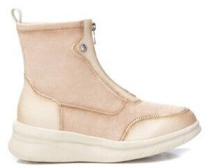 XTI Women's Sneaker with Zipper black beige