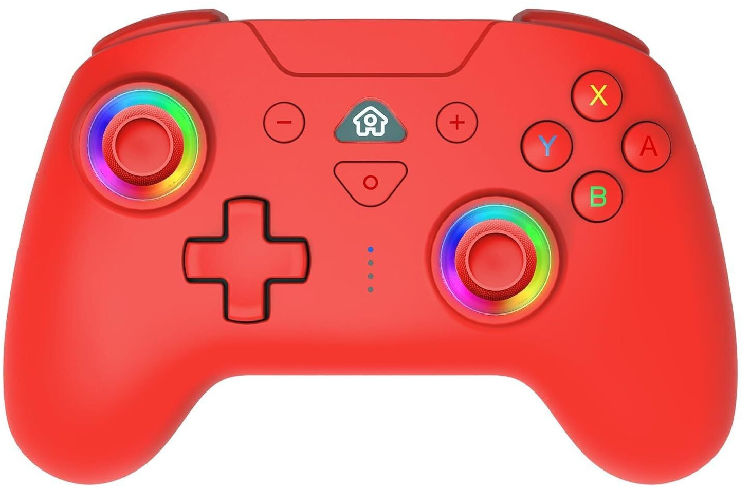 Subsonic Nintendo Switch Wireless LED Controller rouge