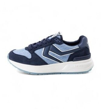 Levi's Charge S navy leather shoes 235897-1975-17