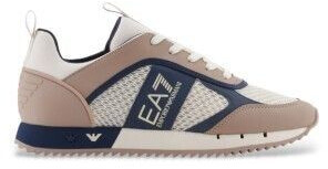 Emporio Armani X8X027 XK050 black-white beige sneakers