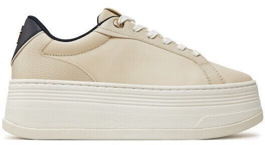 Tommy Hilfiger Sneakers Th Platform Sneaker Triangle beige