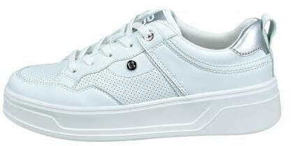 Bagatt Women's lace-up shoes white silver