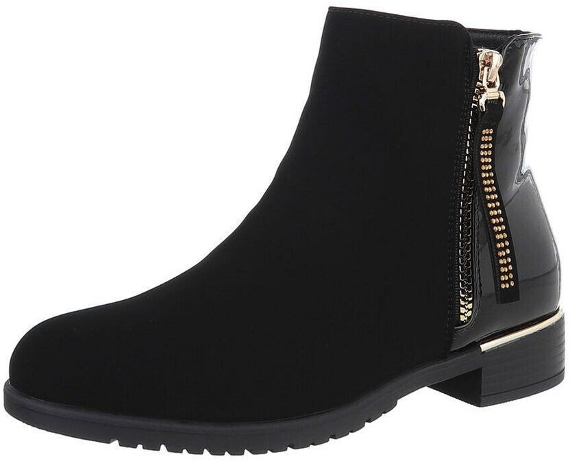 Ital Design Flat K-99197- synthetic leather black