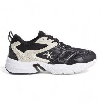 Calvin Klein Retro Tennis Low Lace up sneakers black