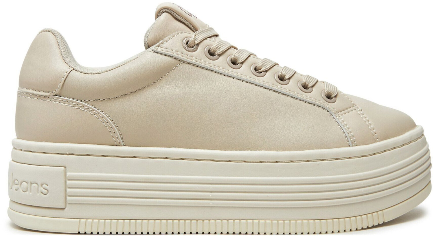 Calvin Klein Sneakers Bold Platf Low Oh Mg Lth YW0YW01589 Ecru