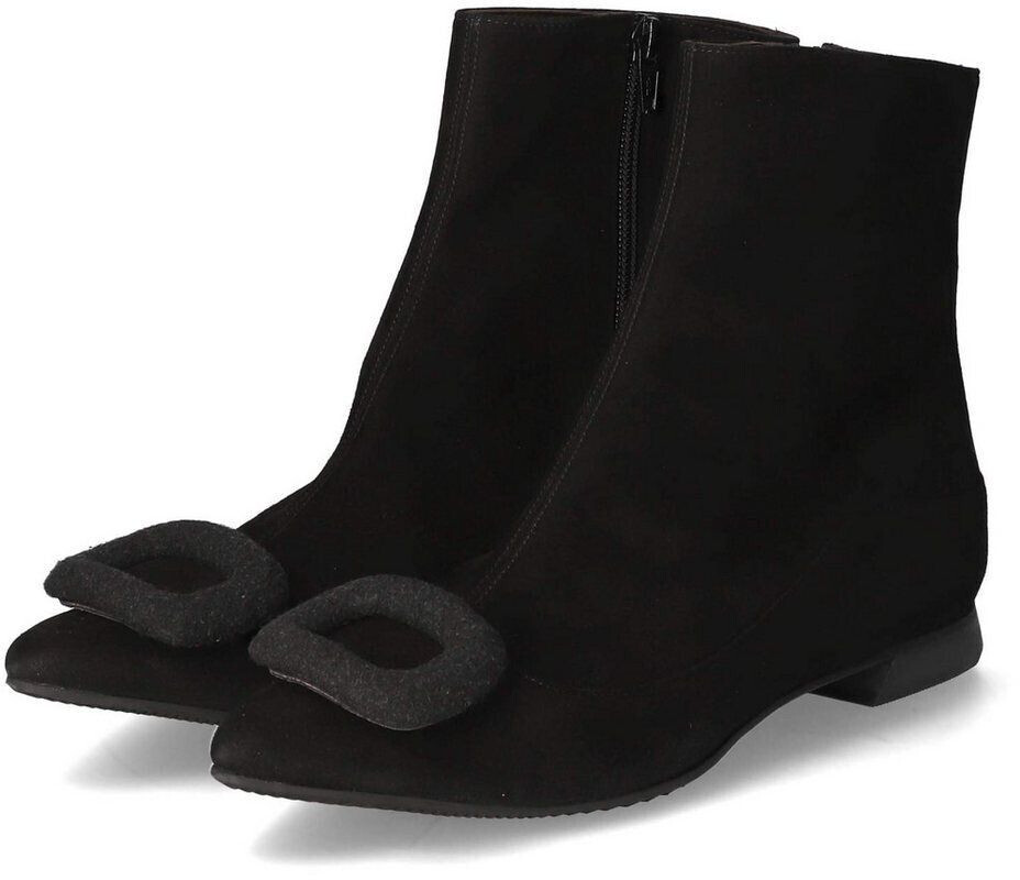 Brunate Nero black suede