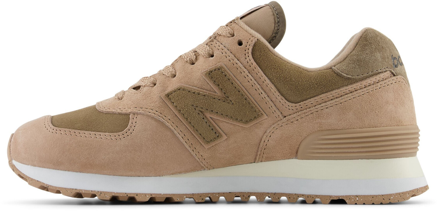 New Balance 574 Women flat taupe with mushroom and sea salt au meilleur prix sur idealo