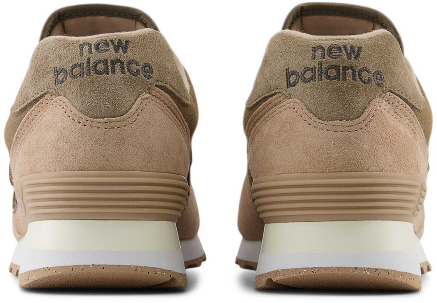 New Balance 574 Women flat taupe with mushroom and sea salt au meilleur prix sur idealo