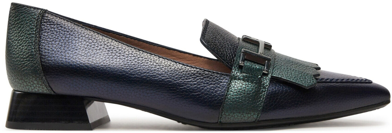 Hispanitas CHI243573 Triflow navy blue leather slip-ons