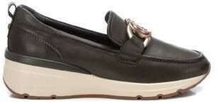 Carmela 16182203-KAKI Leather Moccasins green 161822