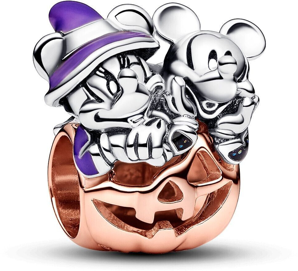 Pandora Disney Mickey Mouse & Minnie Mouse Halloween Pumpkin (782816C01)