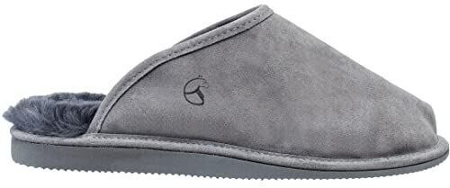 Strobl Sheepskin Slippers Men's Slippers SNUG Steel 1