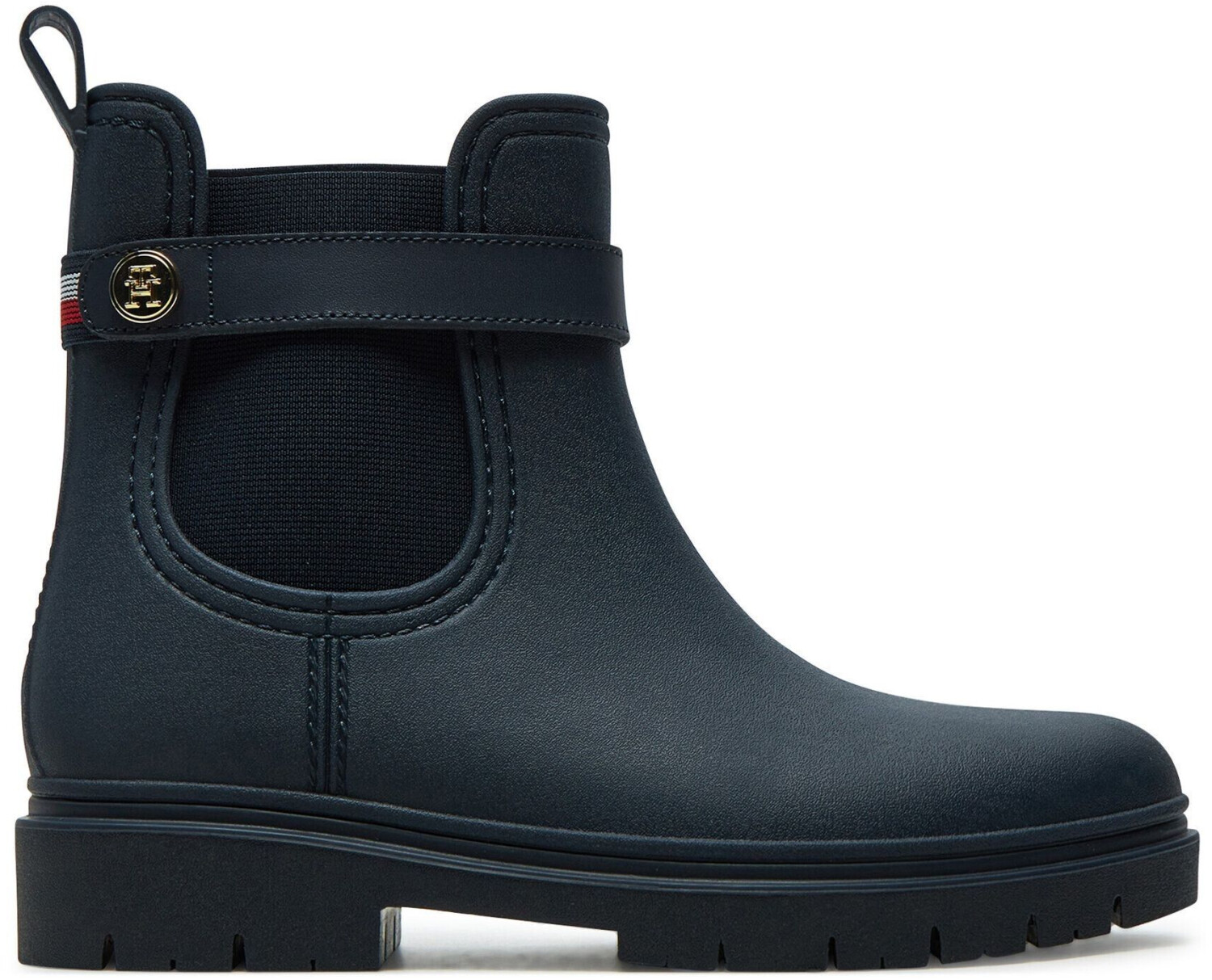 Tommy Hilfiger Th Stud Rubberised Rainboot rubber dark blue