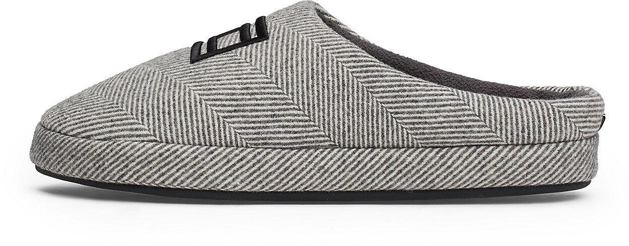 Tommy Hilfiger Flag Herringbone House Shoe slippers grey