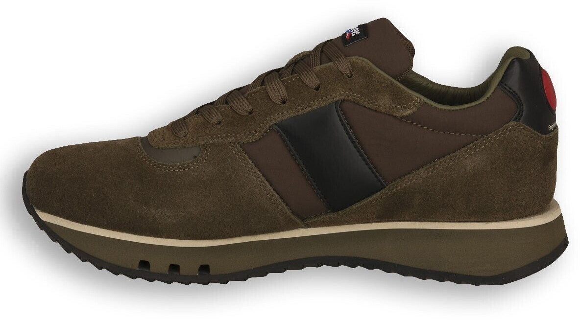 Blauer HT Tokyo 01 green leather sneakers