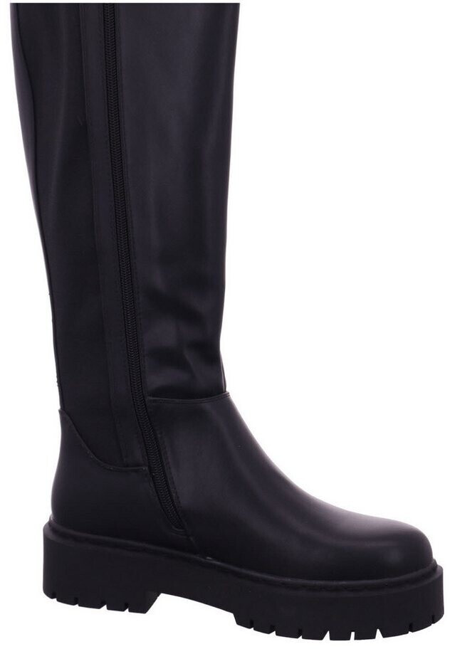 La Strada black platform under the knee