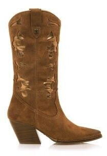 MUSTANG Brown Missouri Leather 5cm Heel Height
