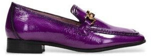 Hispanitas HI233114 magenta leather slip-on with H-detail