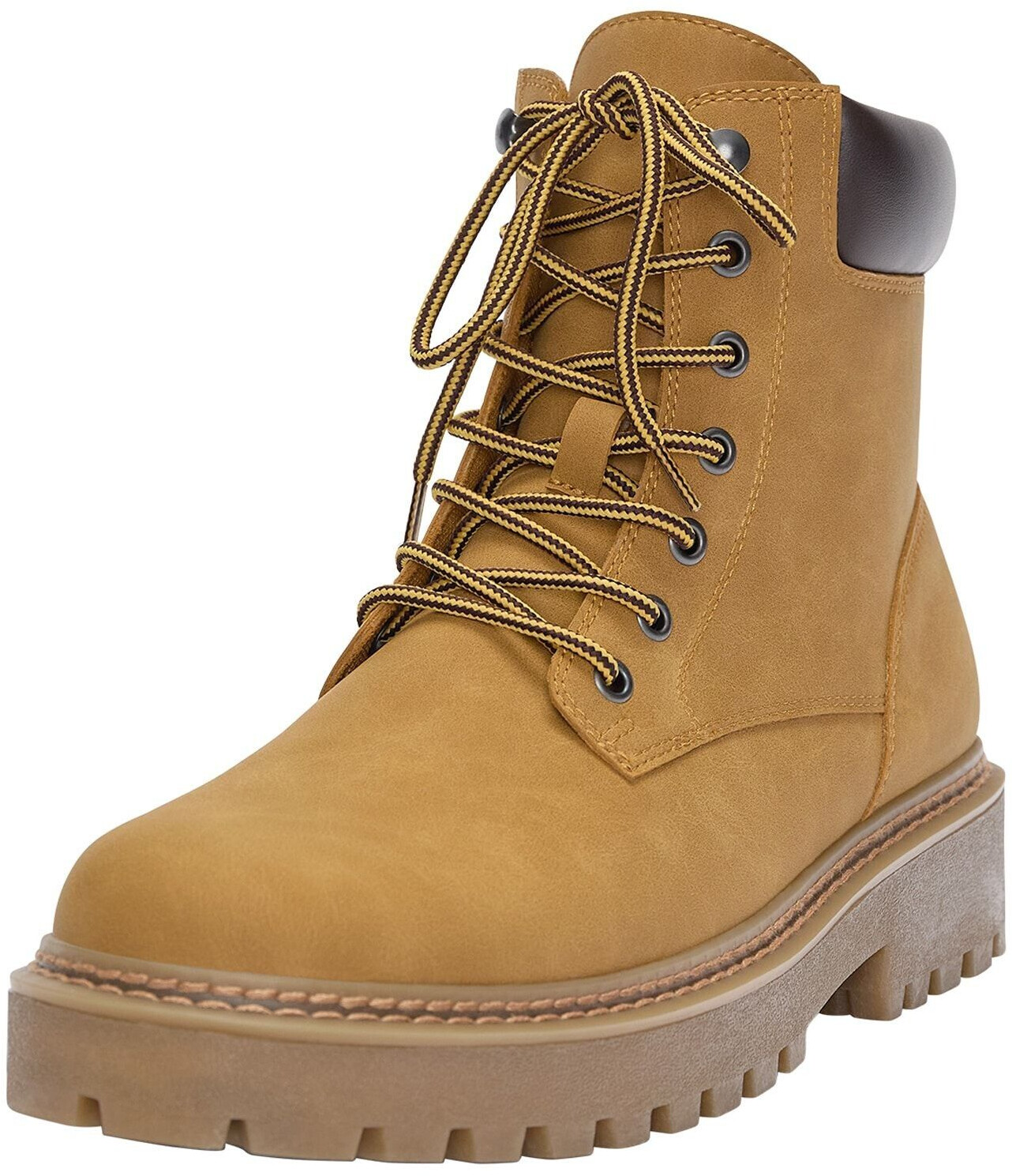 Pull&Bear Lace-up dark brown saffron 21374995