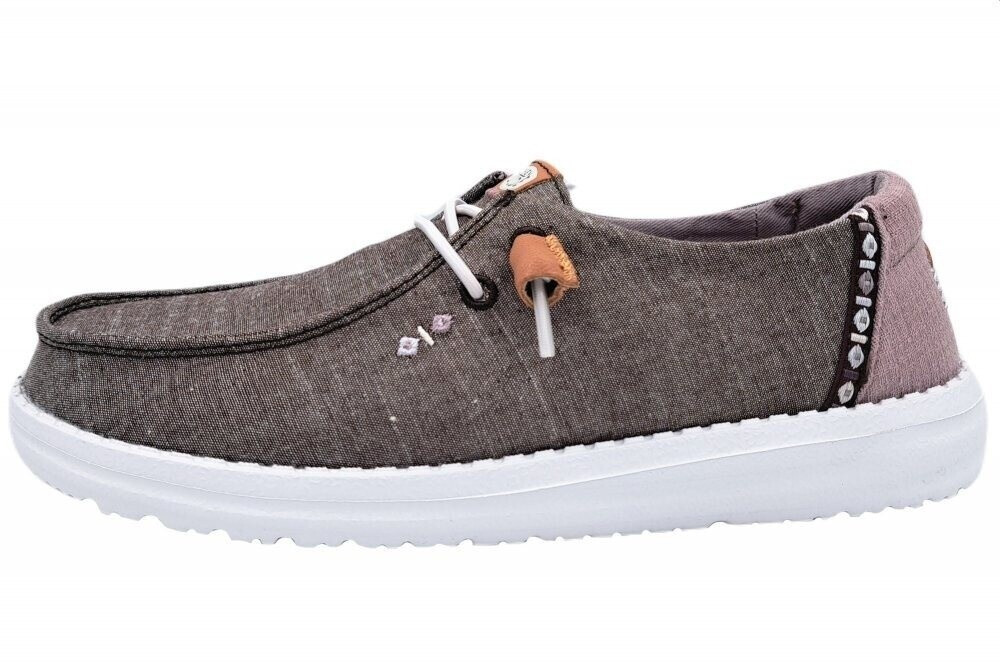Dude Women's Wendy Boho Chambray grey 40729-001
