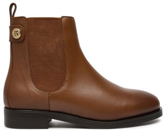 Tommy Hilfiger Classic Th Stud Leather Low Chelsea brown