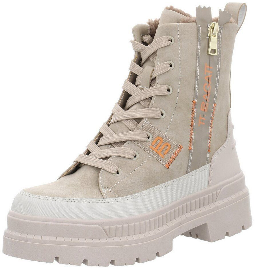 Bagatt Women's ankle boots lace-up boots winter DEWIN beige
