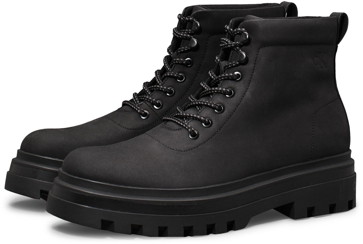 Calvin Klein Lace-up Lugged Laceup Oxf Hiking Nb YM0YM01076 black