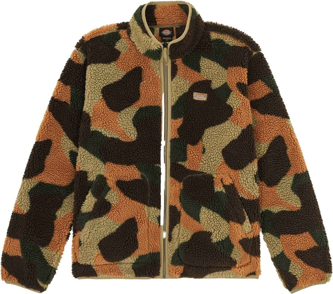 Dickies Mount Hope Camo Fleece imperial green