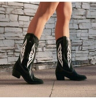 Mustang Mtng 50669 Teo Leather black 5cm heel