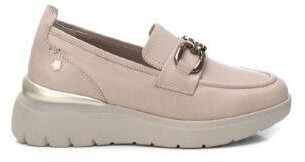Carmela 16183702-HIELO leather moccasins beige