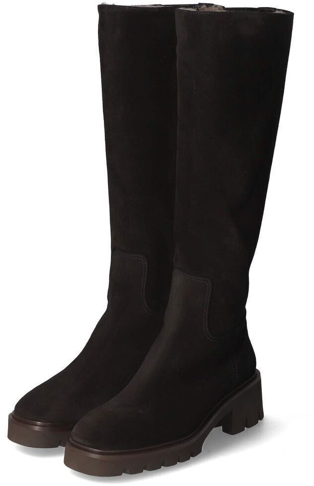 Brunate Winter black suede
