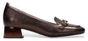 Hispanitas HI233023 bronze leather loafers