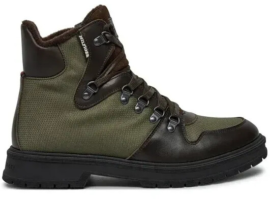 Tommy Hilfiger Lace-up shoes Warm Cordura Mix FM0FM05180 green