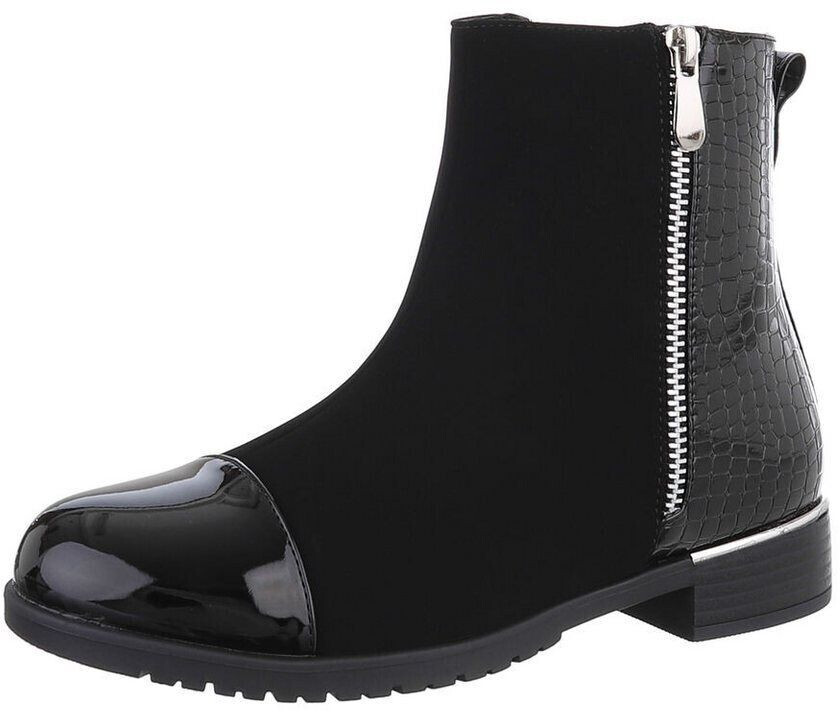 Ital Design Flat K-99199- synthetic leather black