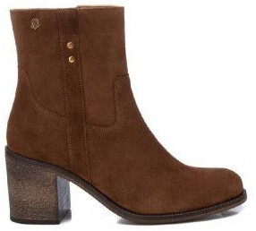 Carmela Women's Bootie 161977 brown leather