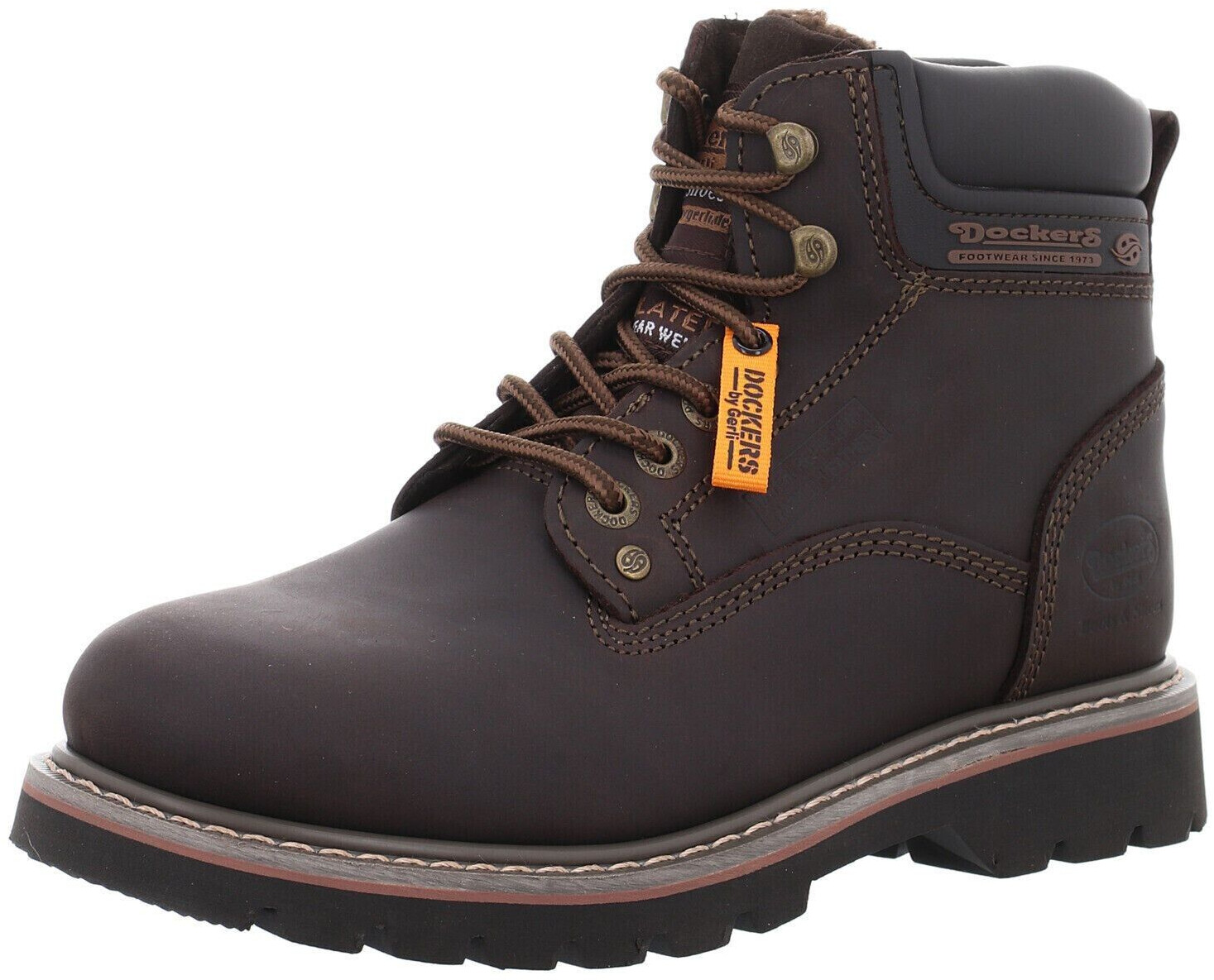 Dockers by Gerli High lace-up shoes lace-up 23DA004-400-320 cafe